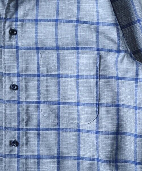 MEN'S BIGI / メンズビギ シャツ・ブラウス | T/Rチェックカッタウェイカラーシャツ | 詳細6