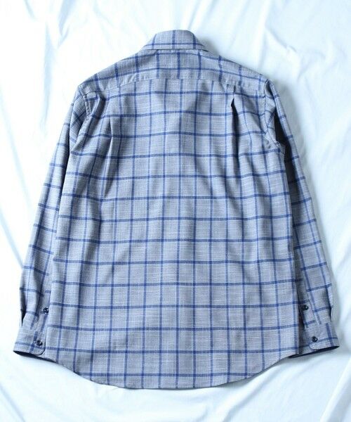 MEN'S BIGI / メンズビギ シャツ・ブラウス | T/Rチェックカッタウェイカラーシャツ | 詳細10