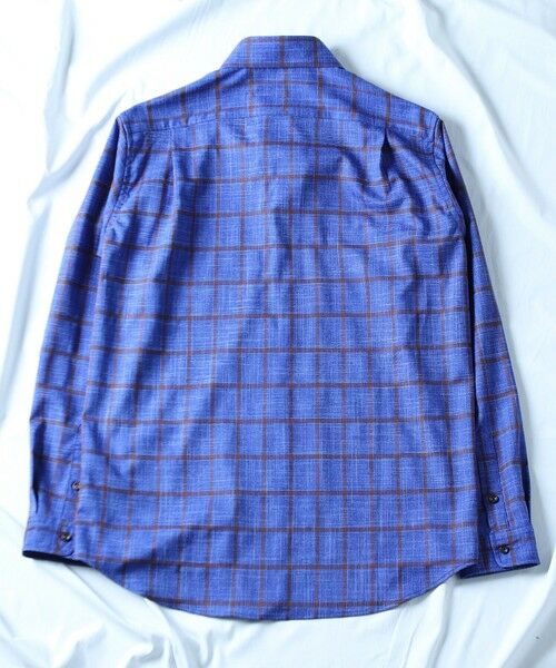 MEN'S BIGI / メンズビギ シャツ・ブラウス | T/Rチェックカッタウェイカラーシャツ | 詳細16