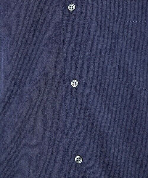 MEN'S BIGI / メンズビギ シャツ・ブラウス | 楊柳ワッシャー七分袖ワイドカラーシャツ | 詳細11