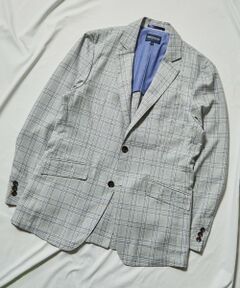 MEN'S BIGI / メンズビギ テーラードジャケット | T/Rウインドウペンチェックテーラードジャケット