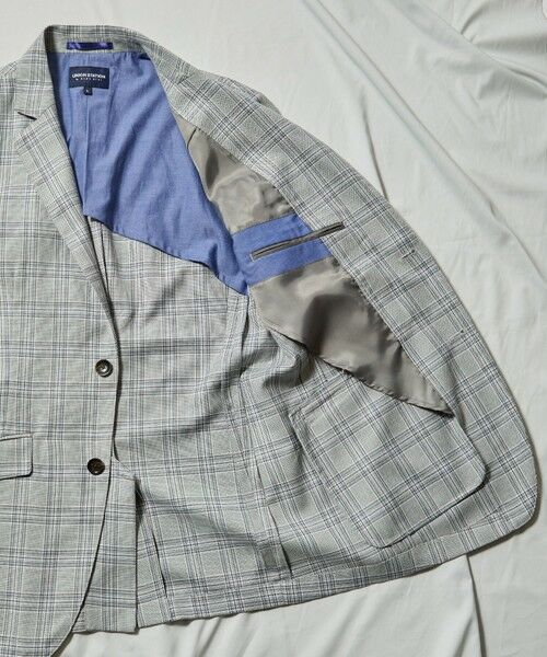 MEN'S BIGI / メンズビギ テーラードジャケット | T/Rウインドウペンチェックテーラードジャケット | 詳細10