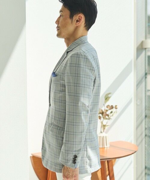 MEN'S BIGI / メンズビギ テーラードジャケット | T/Rウインドウペンチェックテーラードジャケット | 詳細5