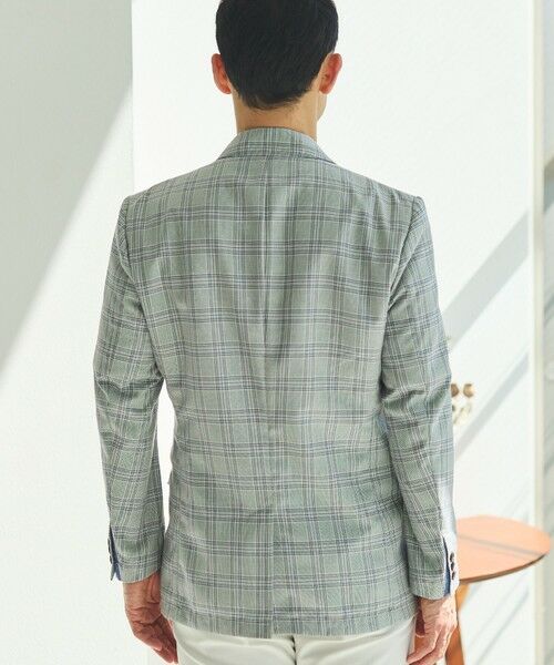 MEN'S BIGI / メンズビギ テーラードジャケット | T/Rウインドウペンチェックテーラードジャケット | 詳細6