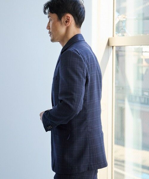 MEN'S BIGI / メンズビギ テーラードジャケット | T/Rウインドウペンチェックテーラードジャケット | 詳細13
