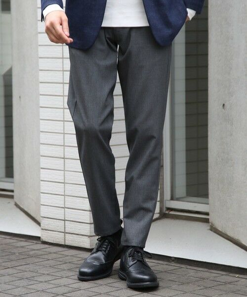 MEN'S BIGI / メンズビギ チノ・ワークパンツ | 360度ストレッチテーパードスリムパンツ/カラーパンツ | 詳細5