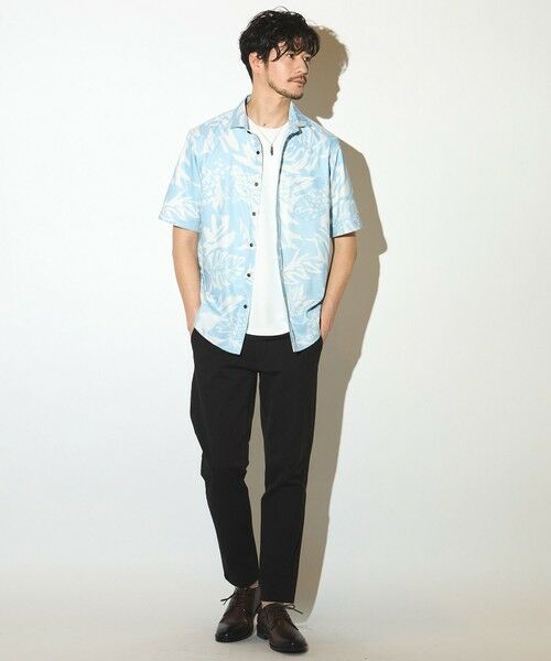 MEN'S BIGI / メンズビギ チノ・ワークパンツ | 360度ストレッチテーパードスリムパンツ/カラーパンツ | 詳細6