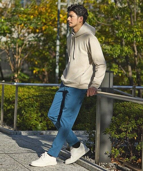 MEN'S BIGI / メンズビギ チノ・ワークパンツ | 360度ストレッチテーパードスリムパンツ/カラーパンツ | 詳細10