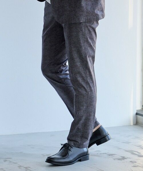 MEN'S BIGI / メンズビギ スラックス・ドレスパンツ | 【Begin5月号掲載】メッシュメランジプリントスラックス/マシンウォッシャブル | 詳細5