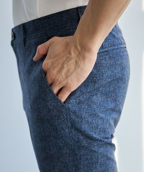 MEN'S BIGI / メンズビギ スラックス・ドレスパンツ | 【Begin5月号掲載】メッシュメランジプリントスラックス/マシンウォッシャブル | 詳細9