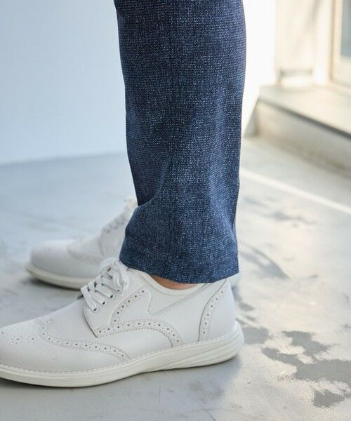 MEN'S BIGI / メンズビギ スラックス・ドレスパンツ | 【Begin5月号掲載】メッシュメランジプリントスラックス/マシンウォッシャブル | 詳細10