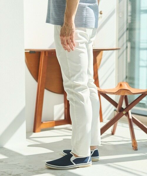 MEN'S BIGI / メンズビギ スラックス・ドレスパンツ | ハイパーストレッチヘリンボンスラックス | 詳細1