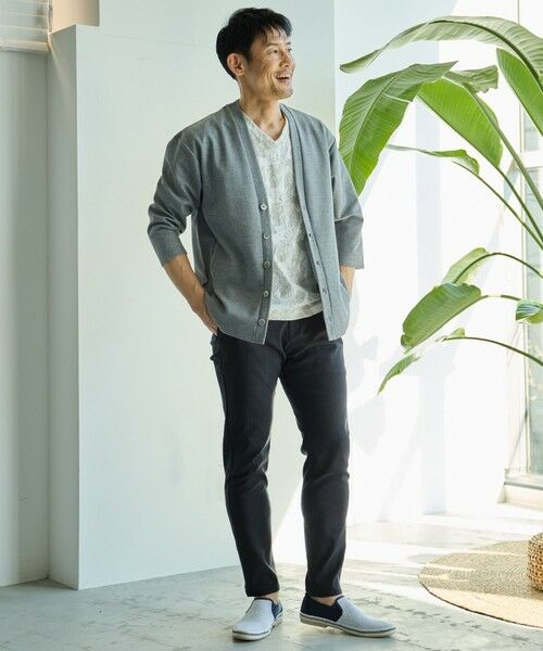 MEN'S BIGI / メンズビギ スラックス・ドレスパンツ | ハイパーストレッチヘリンボンスラックス | 詳細14