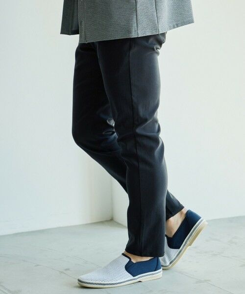 MEN'S BIGI / メンズビギ スラックス・ドレスパンツ | ハイパーストレッチヘリンボンスラックス | 詳細12