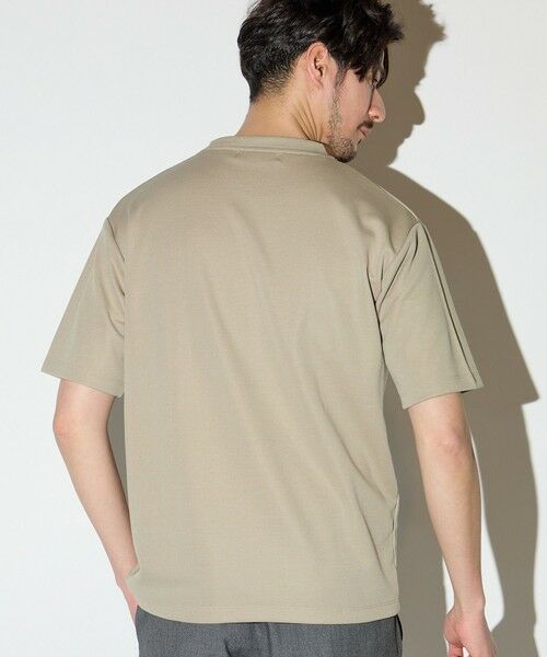 MEN'S BIGI / メンズビギ Tシャツ | リサイクルポリエステル刺繍プリントTシャツ | 詳細6