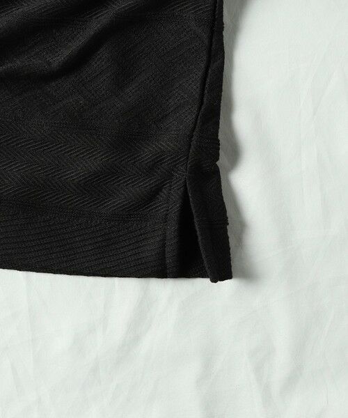 MEN'S BIGI / メンズビギ Tシャツ | リンクスジャガードボーダークルーネックT | 詳細5