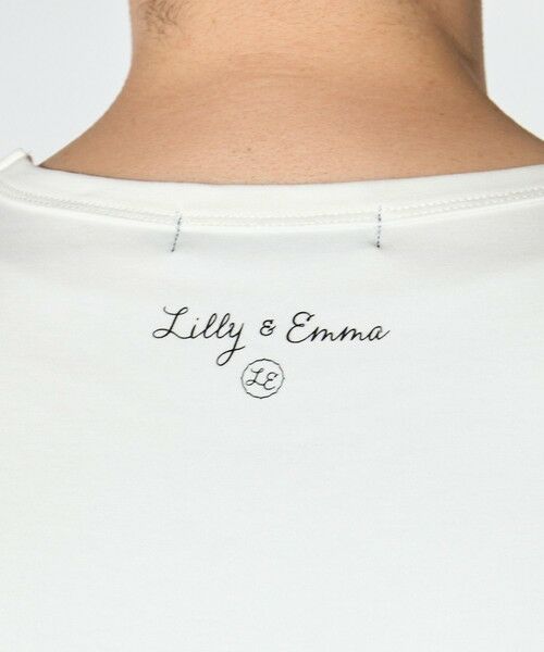 MEN'S BIGI / メンズビギ Tシャツ | 【Lilly&Emma/リリー&エマ】 別注 オリジナルTシャツ/半袖 フラッシュプリントTEE | 詳細7