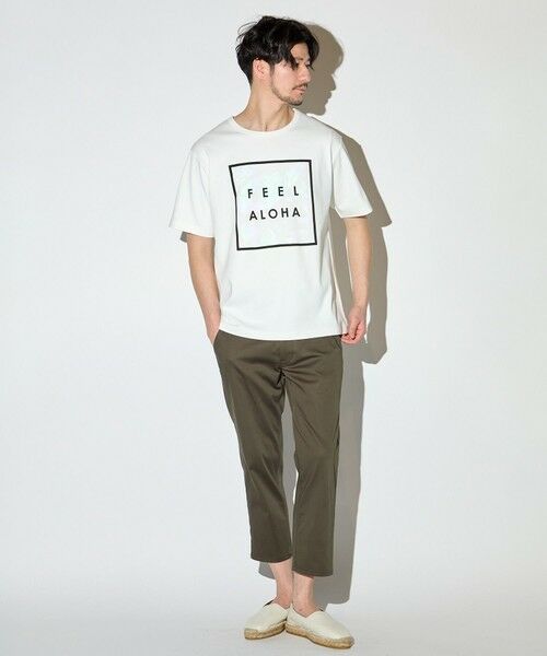 MEN'S BIGI / メンズビギ Tシャツ | 【Lilly&Emma/リリー&エマ】 別注 オリジナルTシャツ/半袖 フラッシュプリントTEE | 詳細8