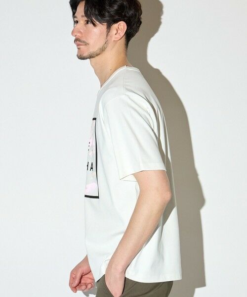 MEN'S BIGI / メンズビギ Tシャツ | 【Lilly&Emma/リリー&エマ】 別注 オリジナルTシャツ/半袖 フラッシュプリントTEE | 詳細2