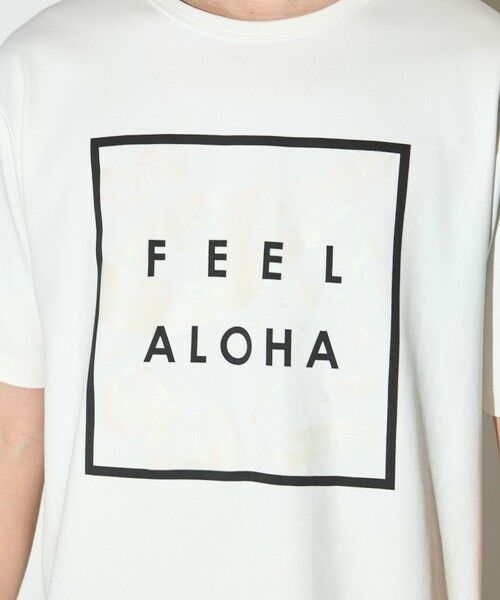 MEN'S BIGI / メンズビギ Tシャツ | 【Lilly&Emma/リリー&エマ】 別注 オリジナルTシャツ/半袖 フラッシュプリントTEE | 詳細4