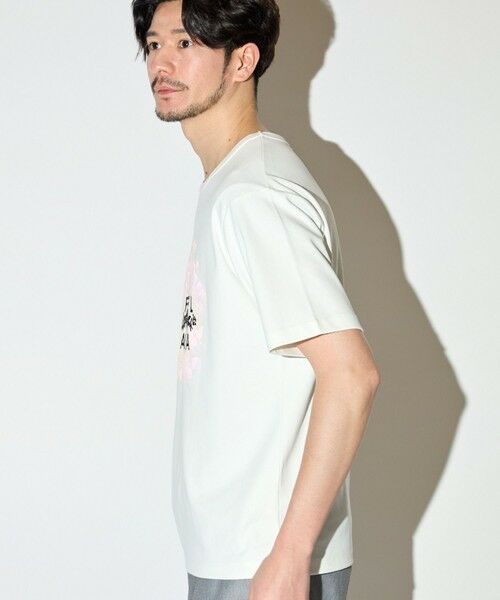 MEN'S BIGI / メンズビギ Tシャツ | 【Lilly&Emma/リリー&エマ】 別注 オリジナルTシャツ/半袖 フラッシュプリントTEE | 詳細10