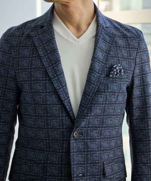 MEN'S BIGI / メンズビギ Tシャツ | シルケットスムースVネックテーラーTシャツ | 詳細3