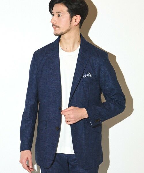 MEN'S BIGI / メンズビギ Tシャツ | シルケットスムースクルーネックテーラーTシャツ | 詳細4