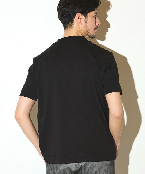 MEN'S BIGI / メンズビギ Tシャツ | シルケットスムースクルーネックテーラーTシャツ | 詳細7