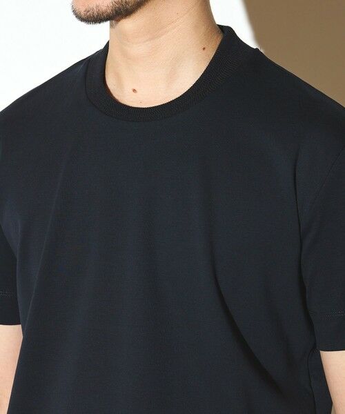 MEN'S BIGI / メンズビギ Tシャツ | シルケットスムースクルーネックテーラーTシャツ | 詳細11
