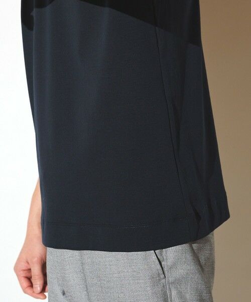 MEN'S BIGI / メンズビギ Tシャツ | シルケットスムースクルーネックテーラーTシャツ | 詳細13