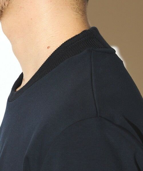MEN'S BIGI / メンズビギ Tシャツ | シルケットスムースクルーネックテーラーTシャツ | 詳細14