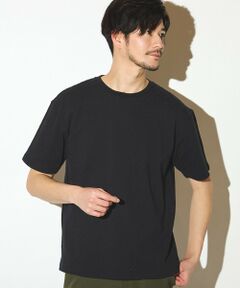 MEN'S BIGI / メンズビギ Tシャツ | シェブロン柄リンクスジャガードクルーT