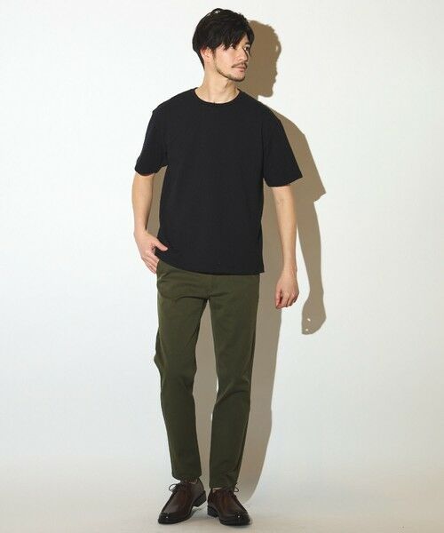 MEN'S BIGI / メンズビギ Tシャツ | シェブロン柄リンクスジャガードクルーT | 詳細12