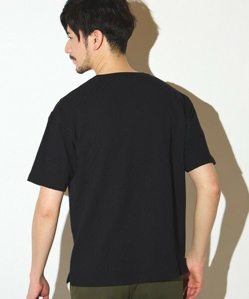 MEN'S BIGI / メンズビギ Tシャツ | シェブロン柄リンクスジャガードクルーT | 詳細8