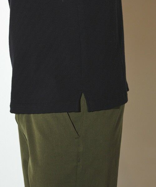 MEN'S BIGI / メンズビギ Tシャツ | シェブロン柄リンクスジャガードクルーT | 詳細11