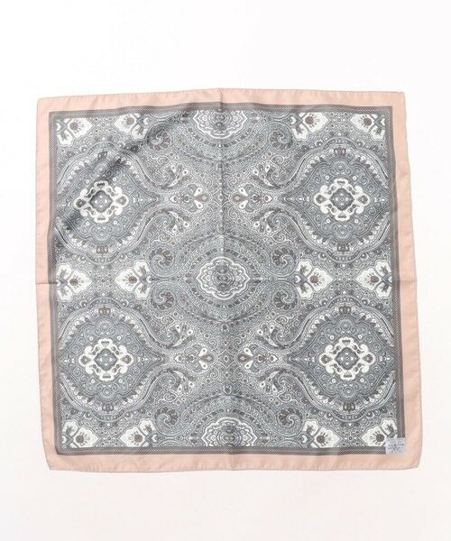 MEN'S BIGI / メンズビギ バンダナ・スカーフ | イタリアンスカーフ（ベージュ）