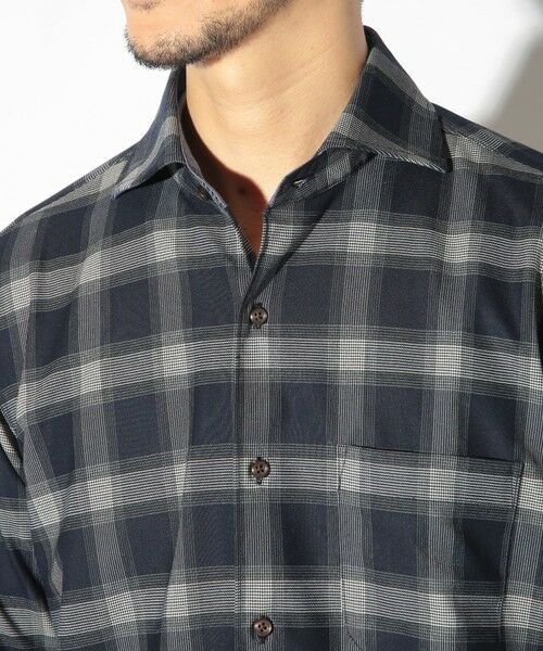 MEN'S BIGI / メンズビギ シャツ・ブラウス | グレンプラッドチェックシャツ | 詳細14