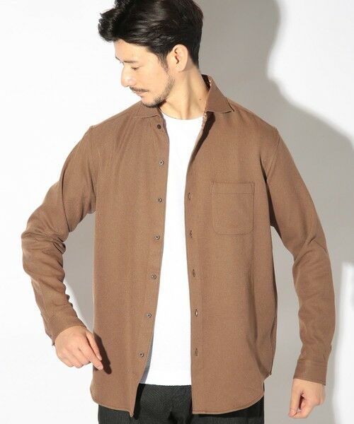 MEN'S BIGI / メンズビギ シャツ・ブラウス | 微起毛カチオンカッタウェイシャツ | 詳細22