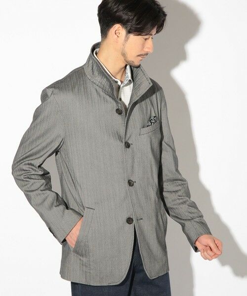 MEN'S BIGI / メンズビギ ブルゾン | ハイパーストレッチスタンドカラーブルゾン | 詳細1