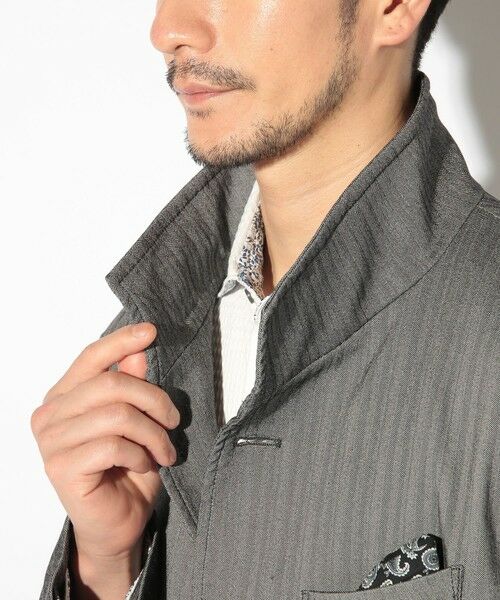 MEN'S BIGI / メンズビギ ブルゾン | ハイパーストレッチスタンドカラーブルゾン | 詳細10