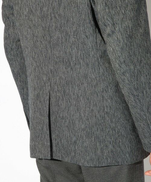 MEN'S BIGI / メンズビギ テーラードジャケット | スラブ調ヘリンボーンテーラードジャケット | 詳細14