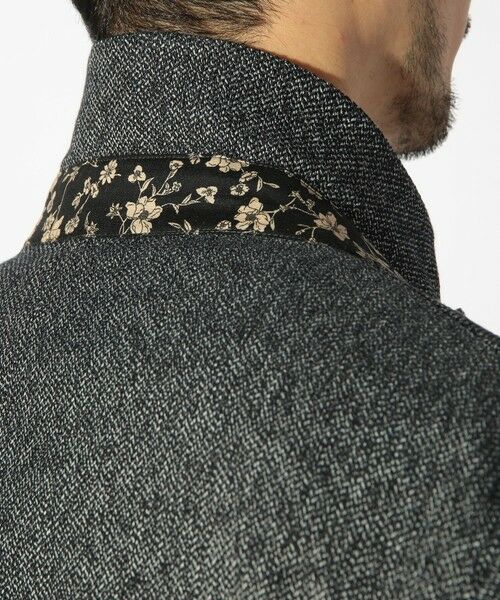 MEN'S BIGI / メンズビギ テーラードジャケット | スラブ調ヘリンボーンテーラードジャケット | 詳細20