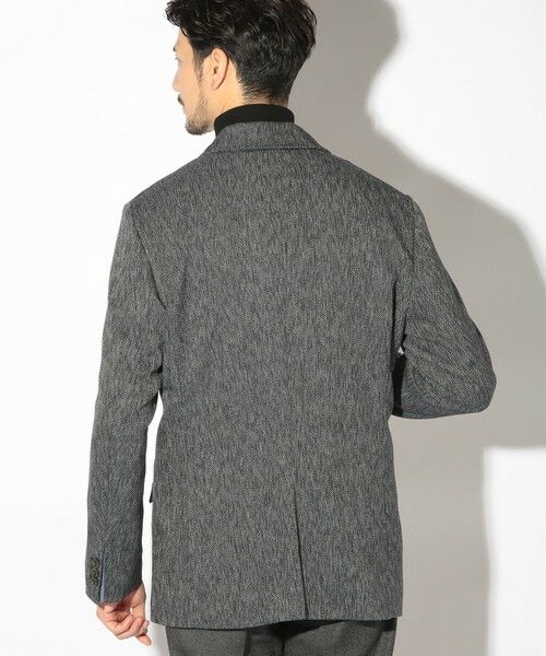 MEN'S BIGI / メンズビギ テーラードジャケット | スラブ調ヘリンボーンテーラードジャケット | 詳細11