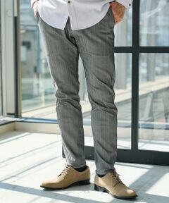 MEN'S BIGI / メンズビギ スラックス・ドレスパンツ | ハイパーストレッチヘリンボンスラックス