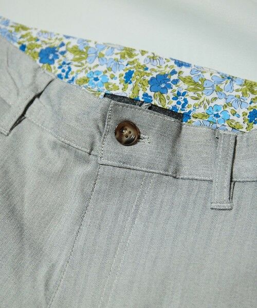 MEN'S BIGI / メンズビギ スラックス・ドレスパンツ | ハイパーストレッチヘリンボンスラックス | 詳細4