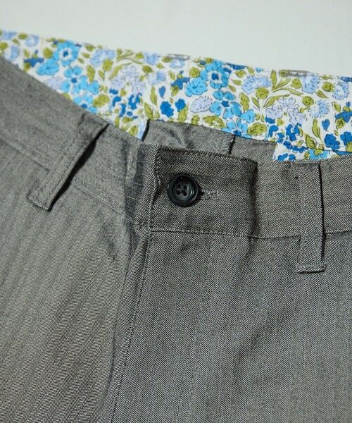 MEN'S BIGI / メンズビギ スラックス・ドレスパンツ | ハイパーストレッチヘリンボンスラックス | 詳細12