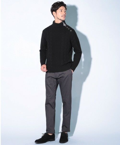 MEN'S BIGI / メンズビギ その他パンツ | ハケメストレッチ裏起毛パンツ | 詳細4