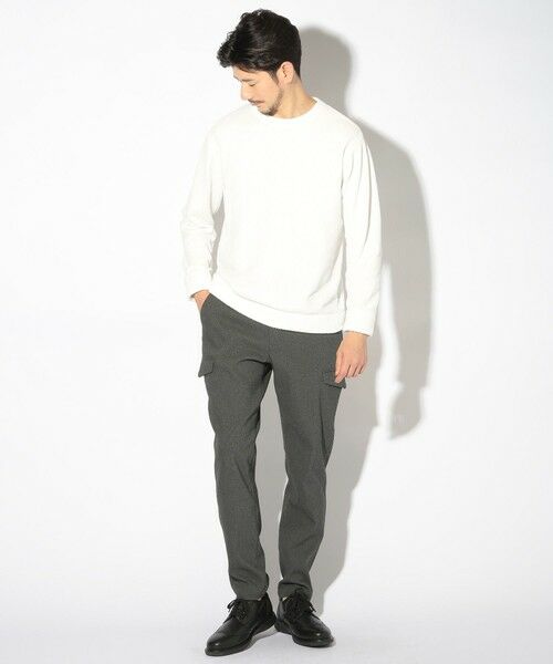 MEN'S BIGI / メンズビギ ニット・セーター | クルーネックモールニット/ハンドウォッシャブル | 詳細4