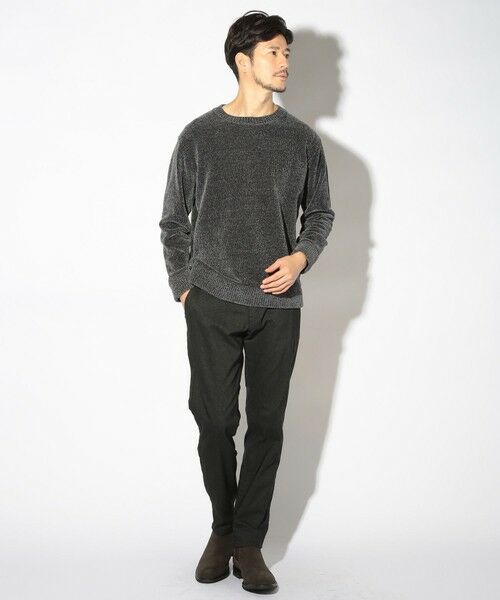 MEN'S BIGI / メンズビギ ニット・セーター | クルーネックモールニット/ハンドウォッシャブル | 詳細5