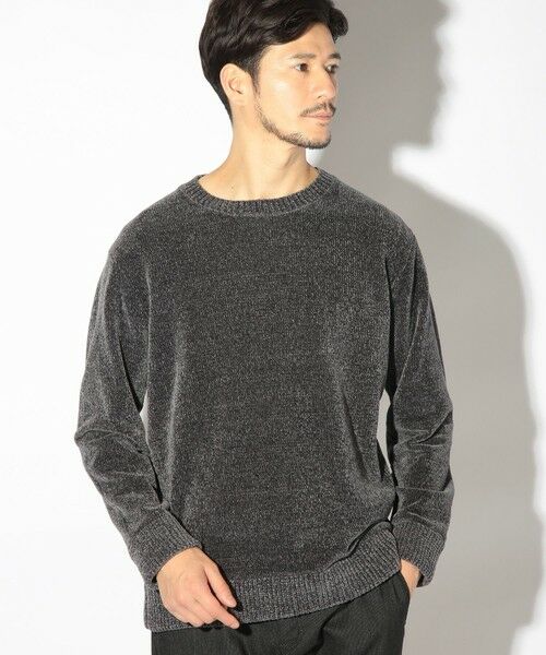 MEN'S BIGI / メンズビギ ニット・セーター | クルーネックモールニット/ハンドウォッシャブル | 詳細6